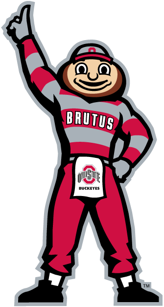 Ohio State Buckeyes 2003-2012 Mascot Logo 03 iron on paper